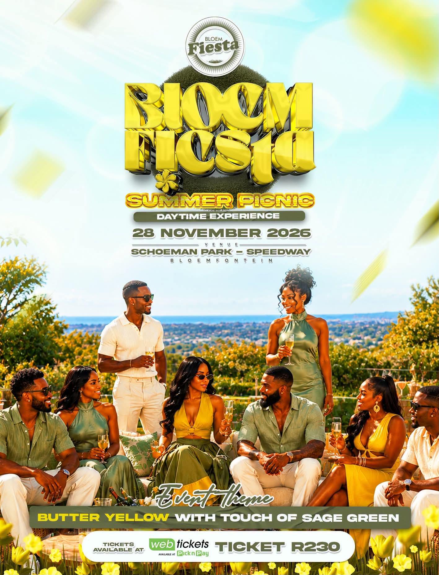 Bloem Fiesta Summer Picnic poster