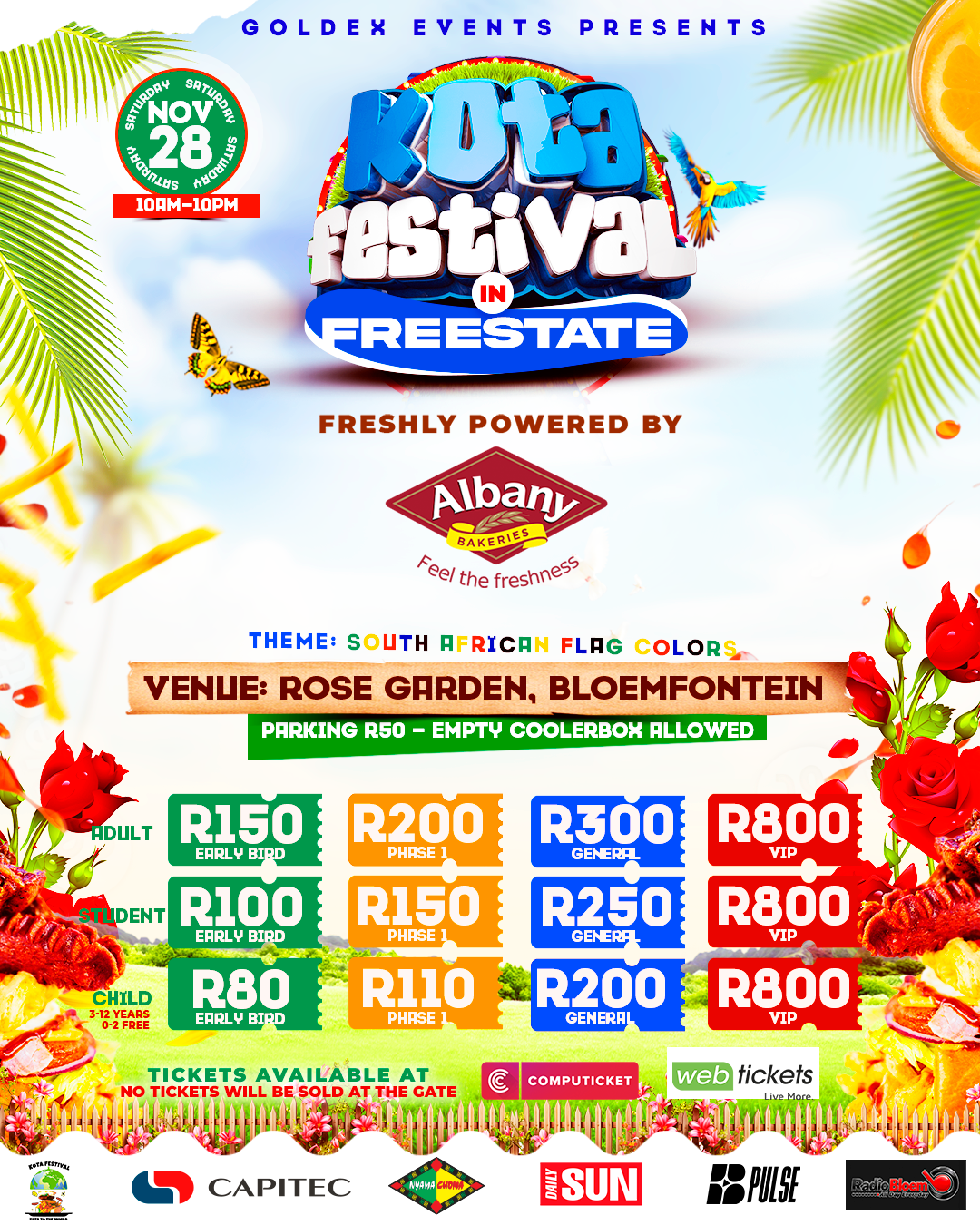 The Free State Kota Festival poster
